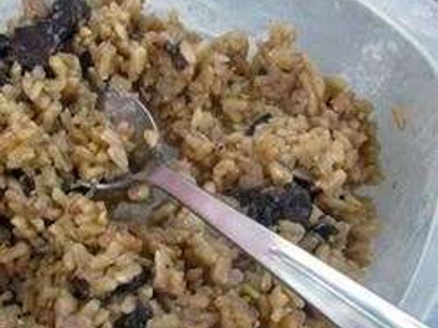 Грибной рис