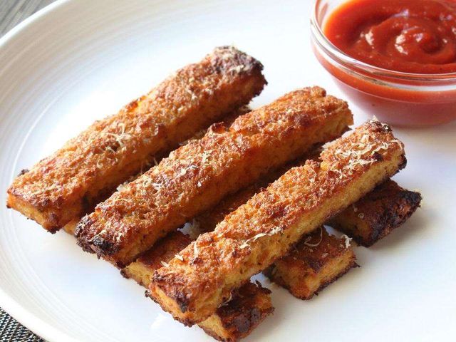 Запеченная цветная капуста фри