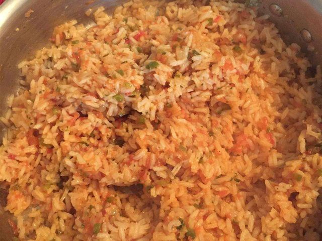 Arroz Rojo (мексиканский красный рис)