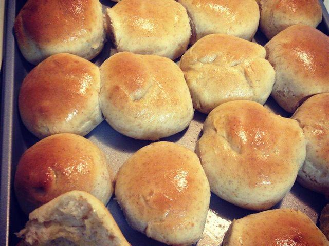 Булочки для сэндвичей с медовой пшеницей