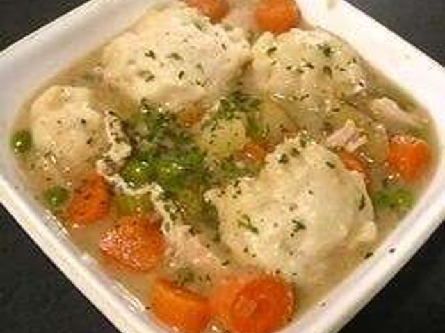 Ирландская курица с клецками